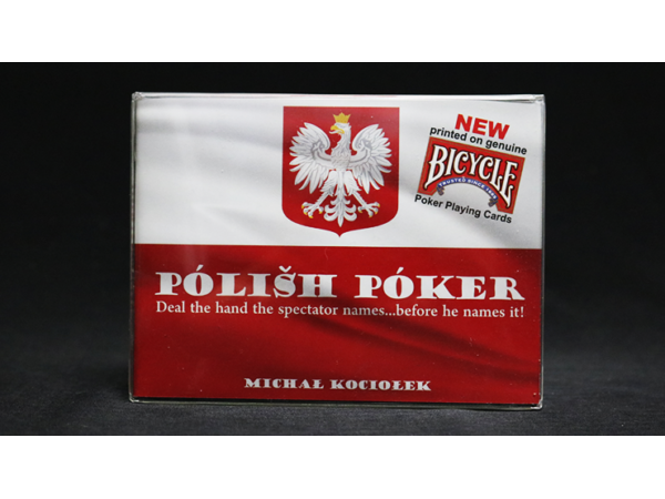 Bicycle Edition Polish Poker  (Gimmicks and Online Instructions) by Michal Kociolek