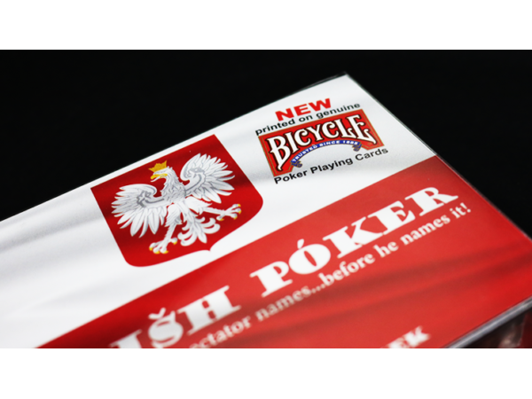 Bicycle Edition Polish Poker  (Gimmicks and Online Instructions) by Michal Kociolek