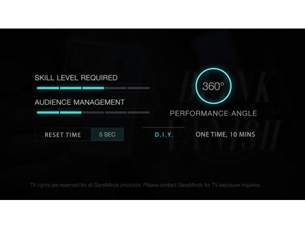 Blink Vanish (DVD and Gimmick) by SansMinds - DVD