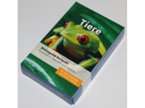 Foto-Forcierkartenset "Bildimpulse Tiere" Einzelverpackung
