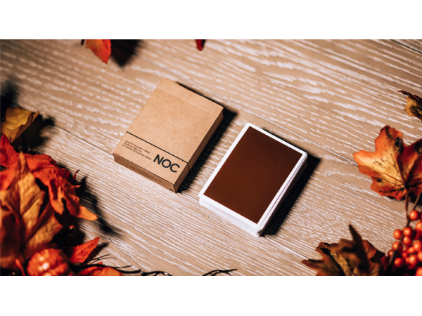 NOC on Wood (Brown) Playing Cards