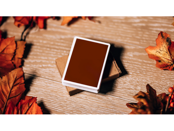 NOC on Wood (Brown) Playing Cards