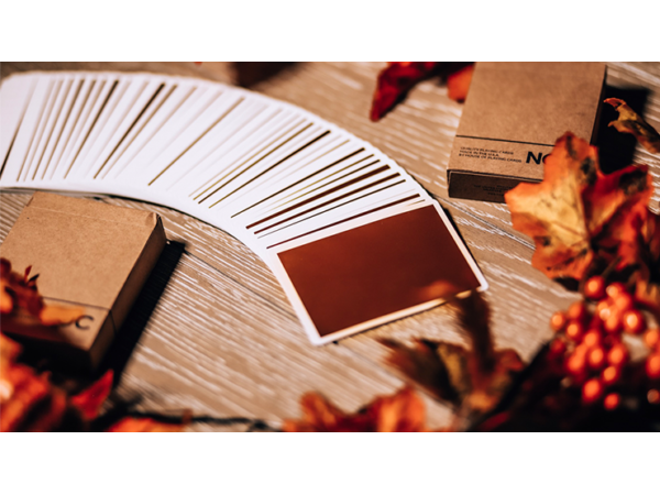 NOC on Wood (Brown) Playing Cards