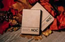 NOC on Wood (Brown) Playing Cards – Image 1