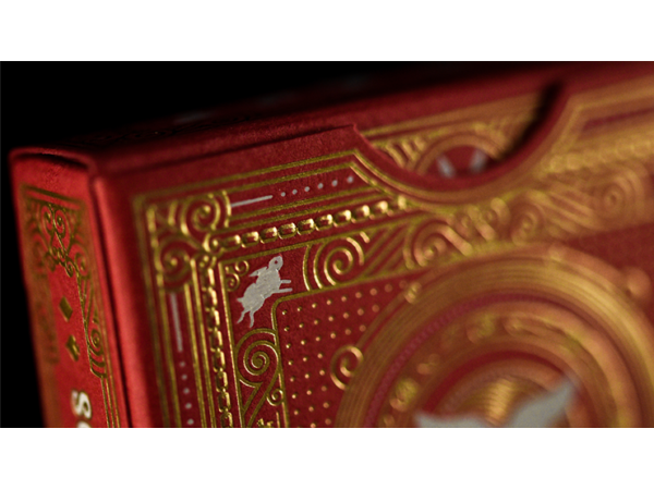 The Conjurer Playing Cards (Red) by Arcadia Playing Cards