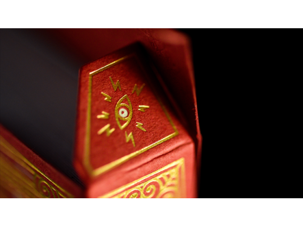 The Conjurer Playing Cards (Red) by Arcadia Playing Cards