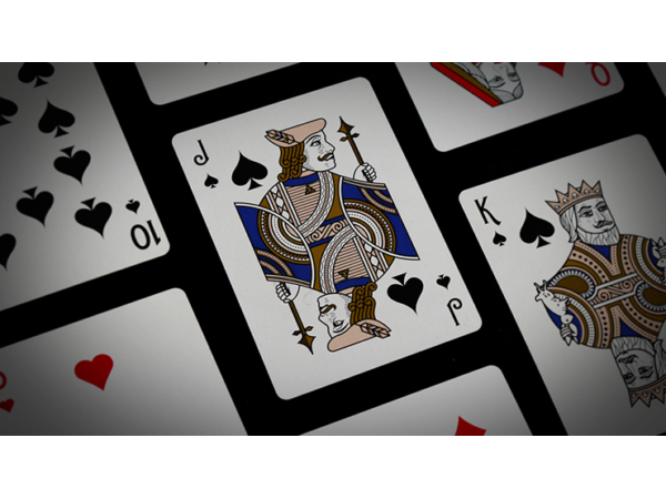 The Conjurer Playing Cards (Blue) by Arcadia Playing Cards