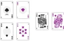 Rouge Amethyst Purple (Marking System)  Playing Cards – Image 5