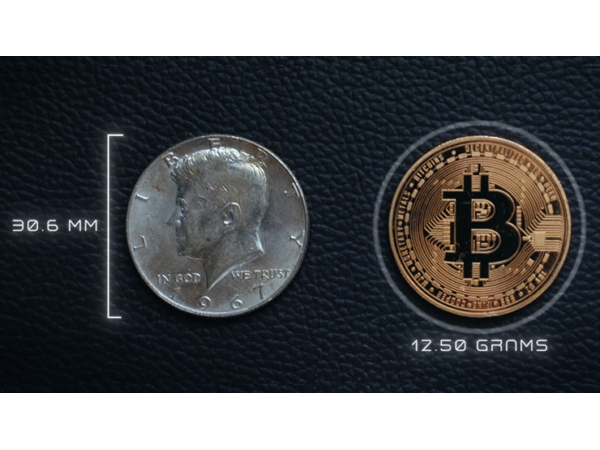 The Bit Coin Silver (3 Gimmicks and Online Instructions) by SansMinds