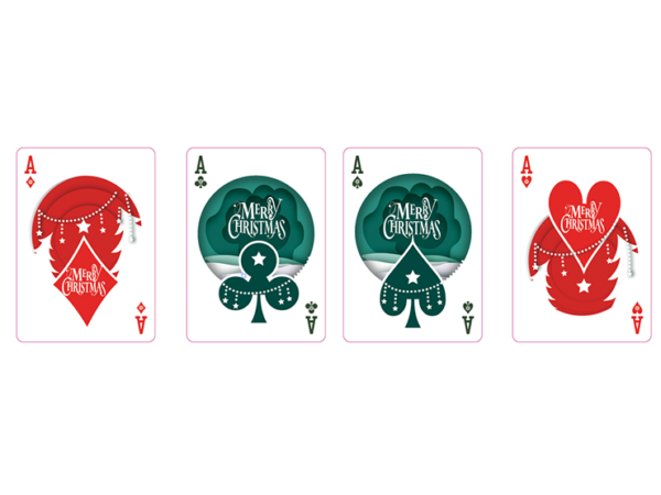 Christmas Playing Cards Set by TCC