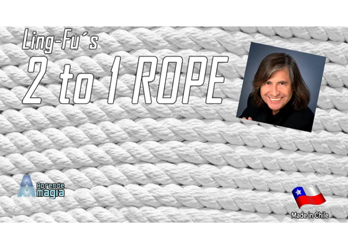2 TO 1 Rope (White) by Aprendemagia