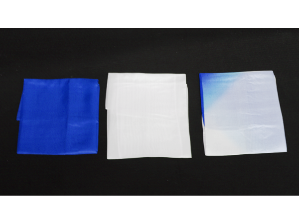 Silk 15 in (Half-Dyed) Blue & White from Magic by Gosh