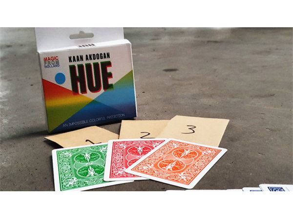 HUE Blue (Gimmicks and Online Instructions) by Kaan Akdogan and MagicfromHolland