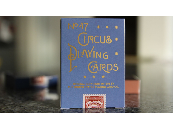 Circus No. 47 (Blue) Playing Cards