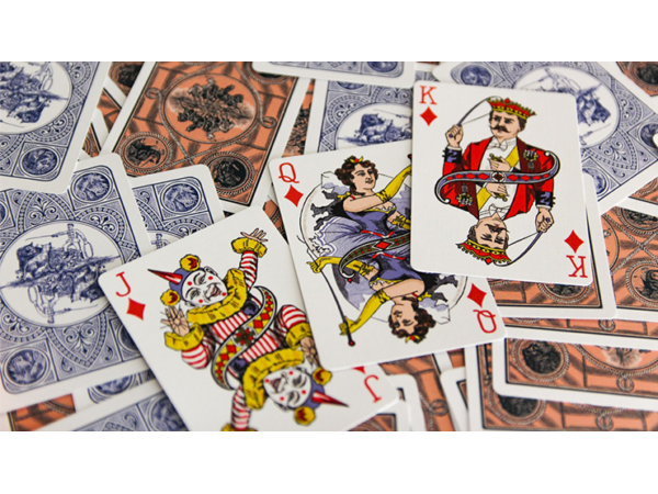 Circus No. 47 (Blue) Playing Cards