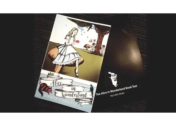 The Alice In Wonderland Book Test (Limited 250) by Luke Jonas with Olnas Magic