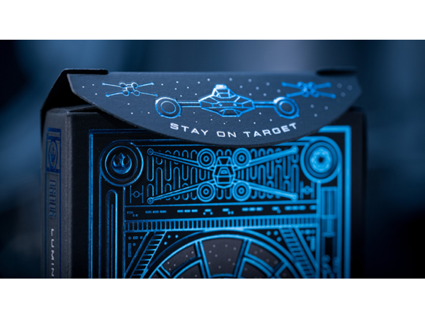 Star Wars Light Side (Blue) Playing Cards by theory11