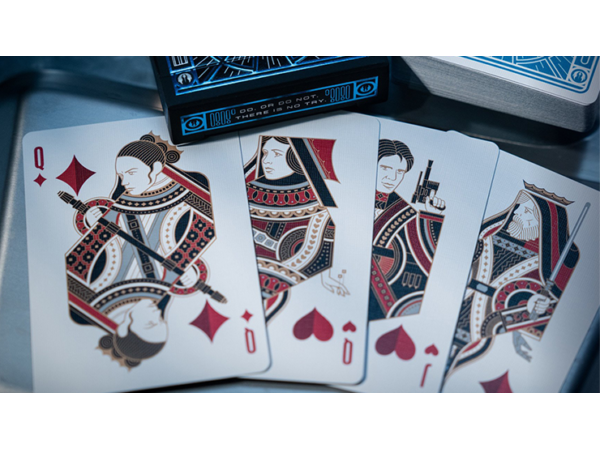 Star Wars Light Side (Blue) Playing Cards by theory11