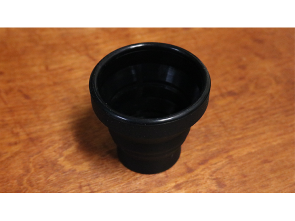 Harmonica Chop Cup Black 2 (Silicon) by Leo Smetsers