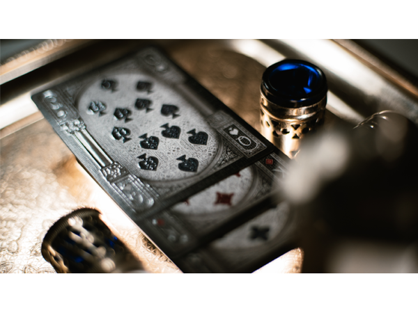 Limited Edition 2019 National Playing Card Deck Zellij Tile (Club Gate) COOPER/WHITE by Seasons Playing Card