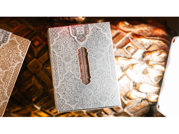 Limited Edition 2019 National Playing Card Deck Zellij Tile (Club Gate) COOPER/WHITE by Seasons Playing Card