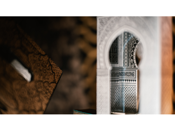 Limited Edition 2019 National Playing Card Deck Zellij Tile (Club Gate) COOPER/WHITE by Seasons Playing Card