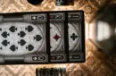 Limited Edition 2019 National Playing Card Deck Zellij Tile (Club Room) COPPER/BLACK by Seasons Playing Card – Image 5