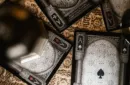 Limited Edition 2019 National Playing Card Deck Zellij Tile (Spade Room) LAGOON/BLACK by Seasons Playing Card – Image 4