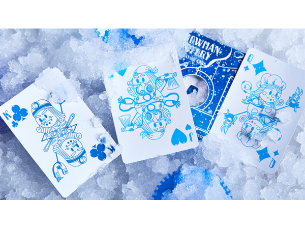 Snowman Factory Playing Cards by Bocopo