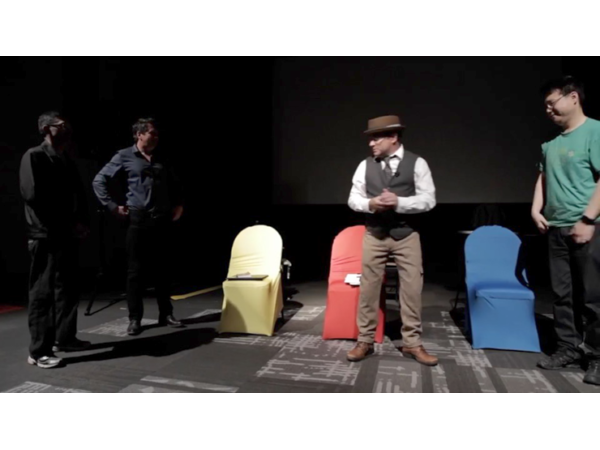 Vortex Magic Presents Ultimate Chair Test (Gimmicks and Online Instructions) by Paul Romhany