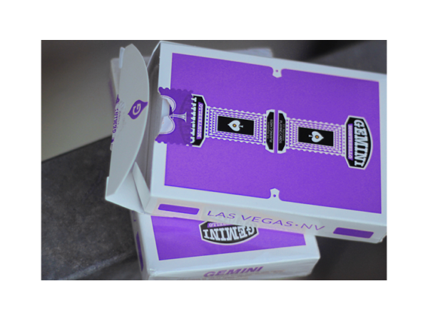 Gemini Casino Purple Playing Cards by Gemini