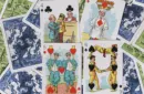 Limited Edition Hustling Joe Green Gilded (Frog Back) Playing Cards – Bild 3