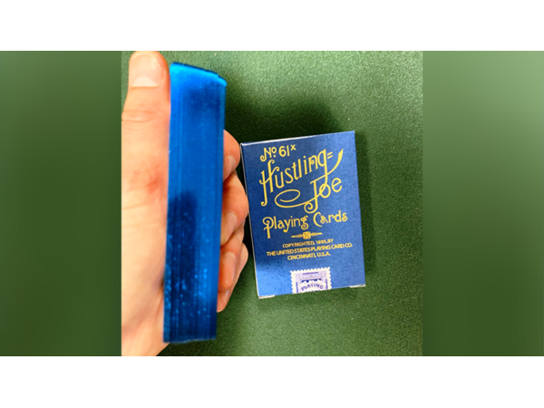 Limited Edition Hustling Joe Blue Gilded (Gnome Back) Playing Cards