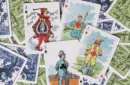 Limited Edition Hustling Joe Blue Gilded (Gnome Back) Playing Cards – Image 4