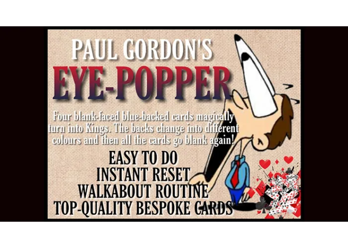 EYE POPPER by Paul Gordon (Gimmick and Online Instructions)