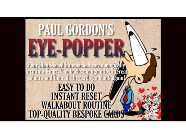 EYE POPPER by Paul Gordon (Gimmick and Online Instructions)