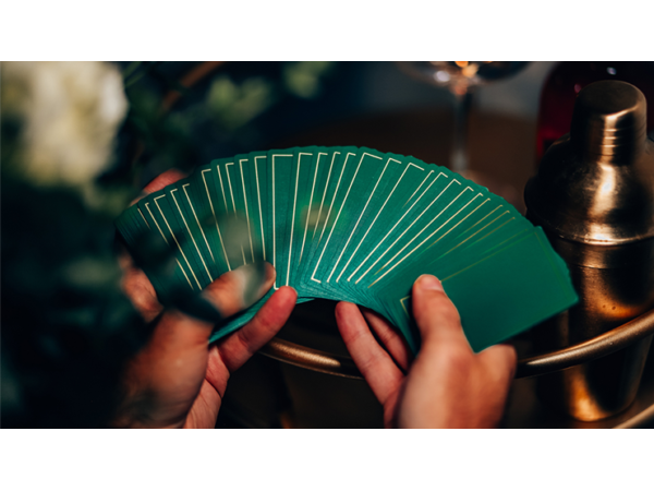 NOC Out: Green and Gold Playing Cards