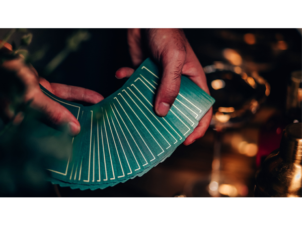 NOC Out: Green and Gold Playing Cards