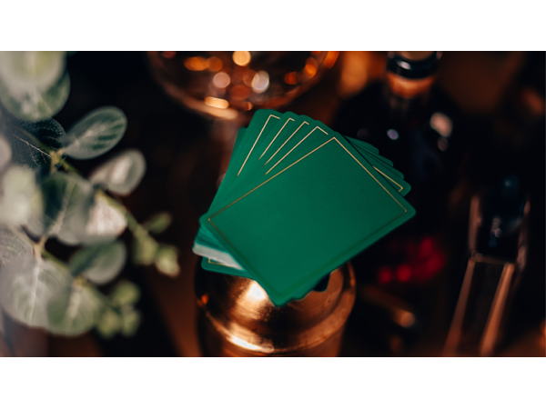 NOC Out: Green and Gold Playing Cards