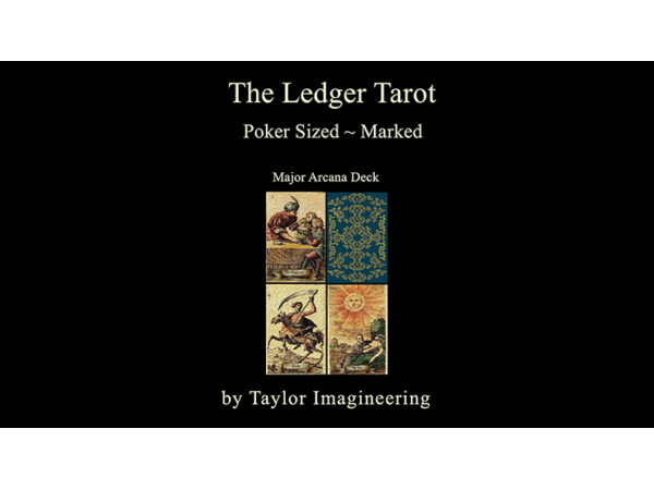 Ledger Major Arcana Deck Poker Sized (1 Deck and Online Instructions) by Taylor Imagineering