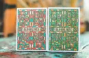 Bloodlines (Emerald Green) Playing Cards by Riffle Shuffle – Bild 1