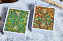 Bloodlines (Emerald Green) Playing Cards by Riffle Shuffle – Bild 3