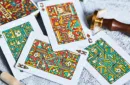 Bloodlines (Emerald Green) Playing Cards by Riffle Shuffle – Bild 6