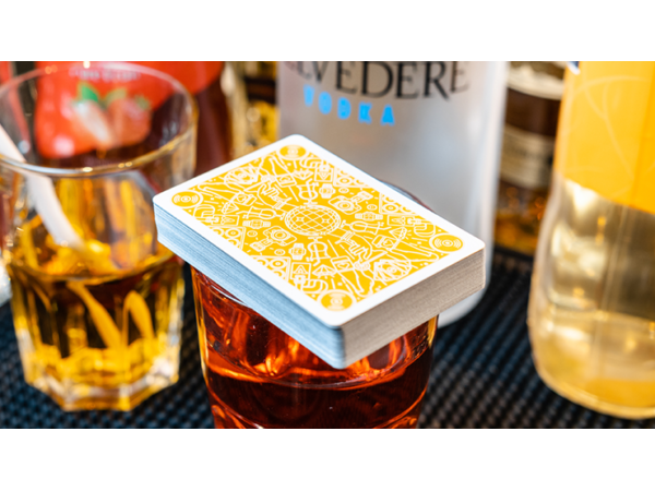Nightclub Champagne Edition Playing Cards by Riffle Shuffle