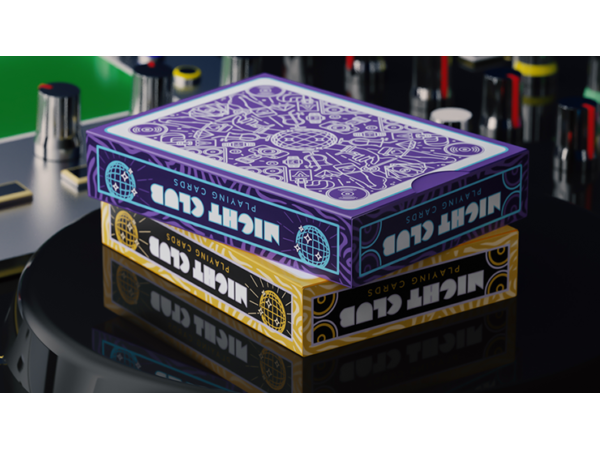 Nightclub UV Edition Playing Cards by Riffle Shuffle