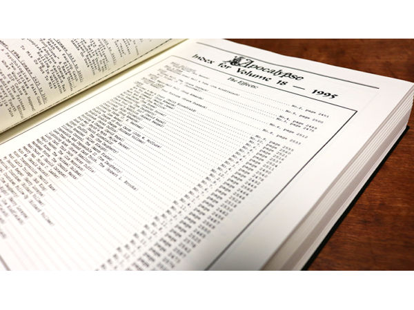 Apocalypse Deluxe 16-20 - #4 (Signed and Numbered) by Harry Loranye - Book