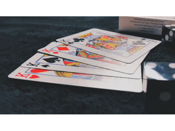 Juice Joint (Black) Playing Cards by Michael McClure