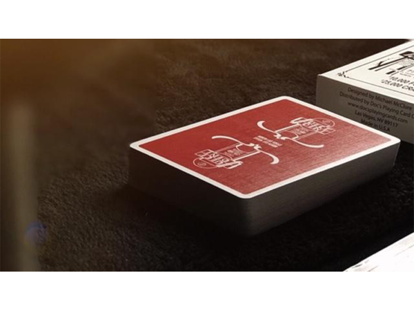 Juice Joint (Red) Playing Cards by Michael McClure