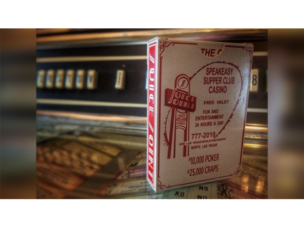 Juice Joint (Red) Playing Cards by Michael McClure