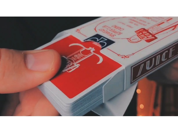Juice Joint (Red) Playing Cards by Michael McClure